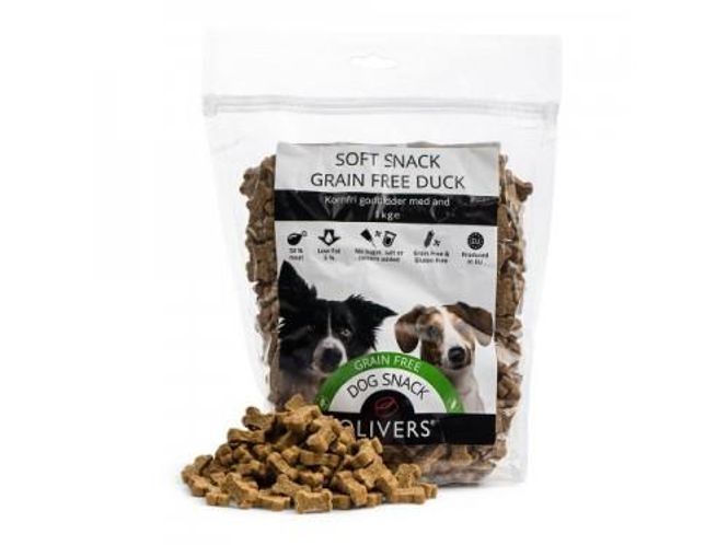 Hovedbilde OLIVER`S GRAIN FREE TRAININGBITES DUCK 1KG (abonnement)