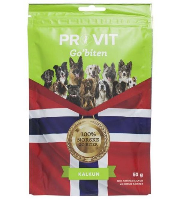 Hovedbilde PROVIT Frysetørket Kalkun 50g Hund